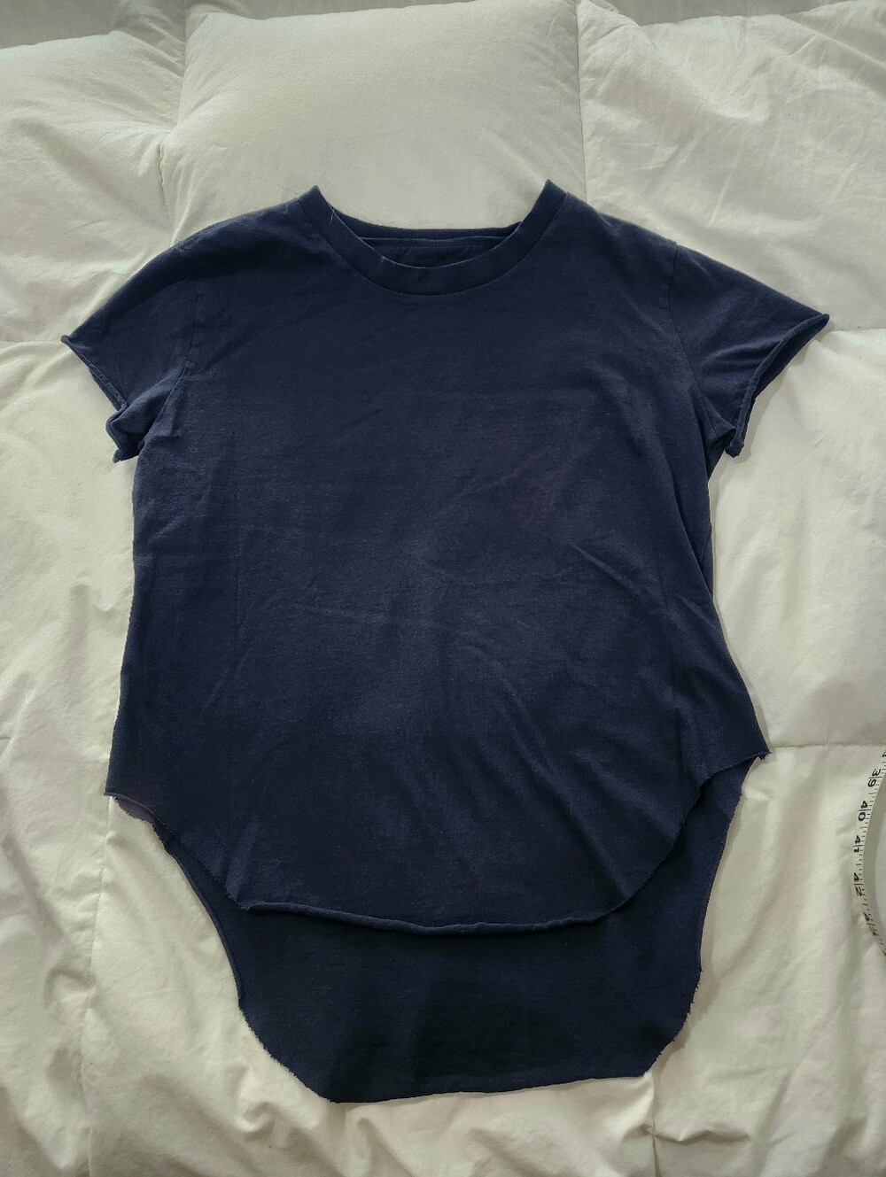 Frank & Eileen Theo Perfect Tee Size Medium Navy